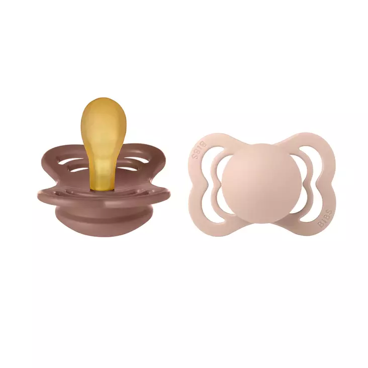 Bibs Supreme luonnonkumitutit Woodchuck/Blush. - Nappar och napphållare - 170337 - 1