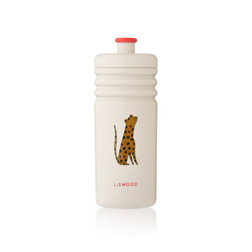 Liewood juomapullo Lionel 430 ml leopard/sandy. - Vattenflaskor och flaskor med sugrör - 18569-2037 - 1