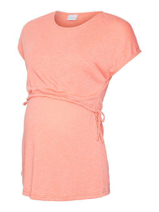 =C3=84itiyspaita Nelli June Georgia Peach Melange. - Mammatröjor - 20020387 - 1