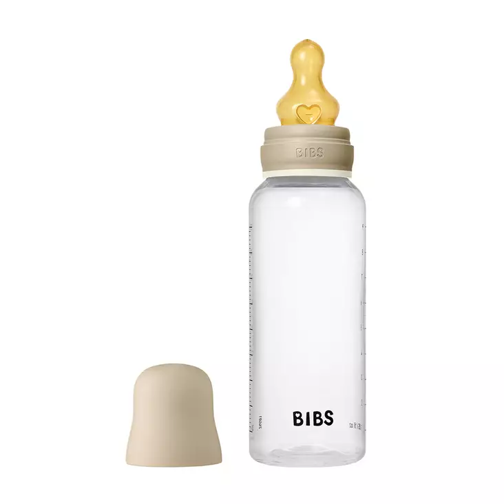 Bibs Baby Bottle Glow tuttipullo 270 ml Vanilla Glow. - Nappflaskor och flasknappar - 5017257 - 1