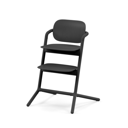 Lemo sy=C3=B6tt=C3=B6tuoli v=C3=A4riss=C3=A4 Stunning Black - Matstolar för barn - 522001547 - 1