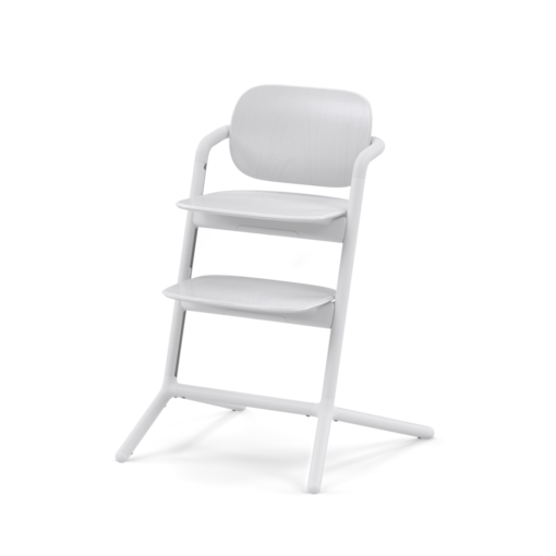 Lemo sy=C3=B6tt=C3=B6tuoli v=C3=A4riss=C3=A4 All White - Matstolar för barn - 522001567 - 1