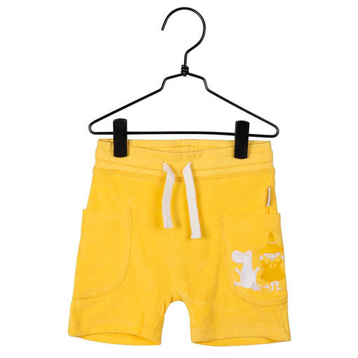 Muumi froteeshortsit v=C3=A4riss=C3=A4 keltainen. - Byxor och leggings - 72579427 - 1