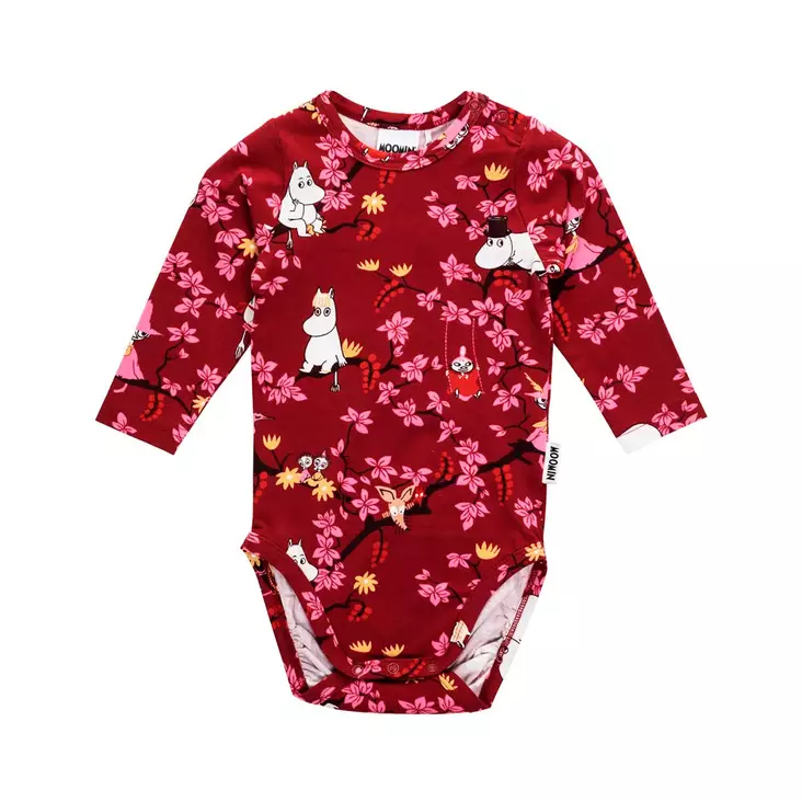 Martinex Muumi Kiipeilypuu Body Burgundi. - Bodys och tröjor - 72588437 - 1