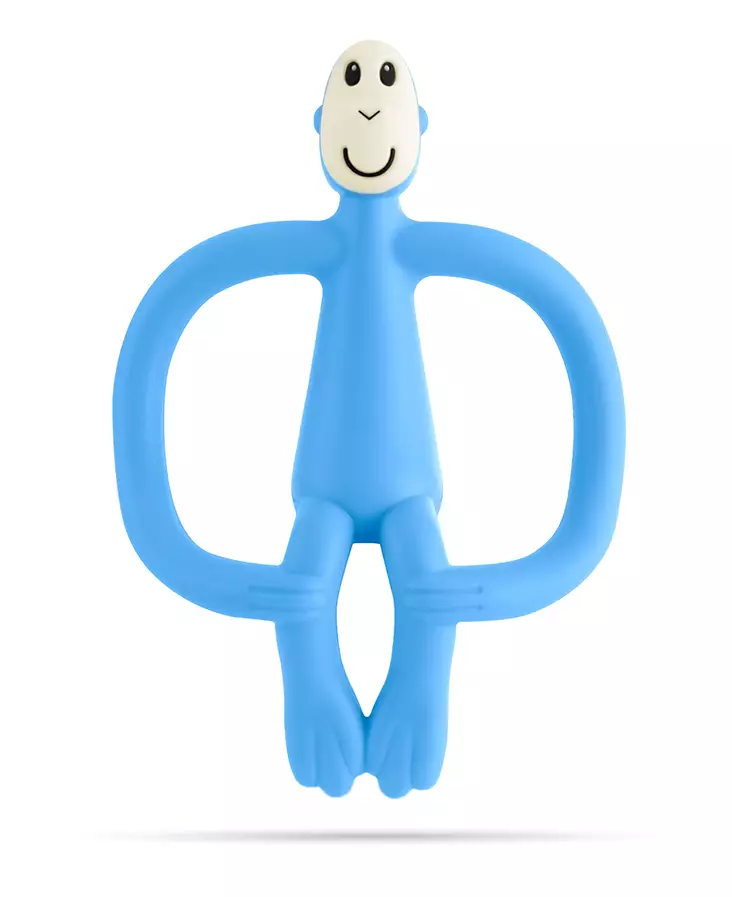 Matchstick Monkey Teething purulelu Light Blue. - Tuggleksaker - 910-007 - 1