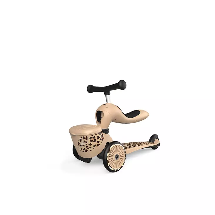 Scoot & Ride potkulauta/potkumopo Highwaykick 1 Lifestyle, Leopard. - Sparkcyklar och springcyklar - 96607 - 1