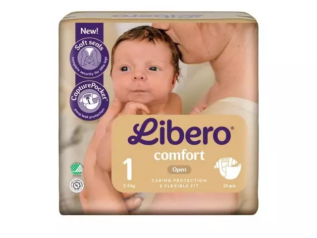 Libero Newborn teippivaippa koko 1. - Blöjor - 8417 - 1