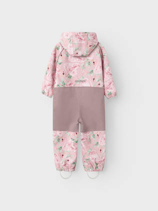 Softshell haalari Name It Alfa Burnished Lilac takaa. - Barnens mellansäsongsoveraller - 13223398 - 2