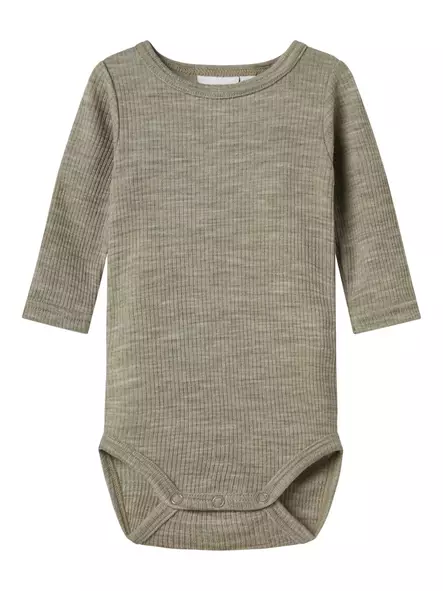 Name It vauvan body Merinovilla Dried Sage. - Bodys och tröjor - 13242038 - 1