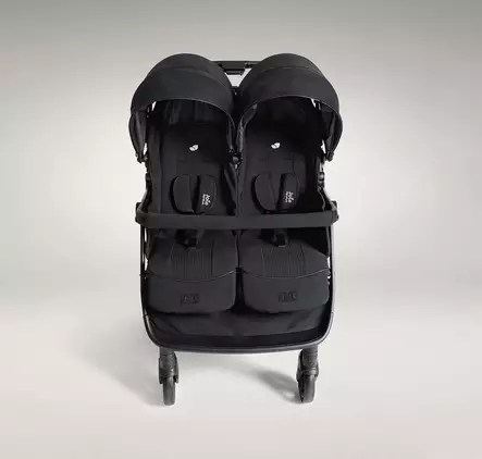 Tuplarattaat Joie Estrella Eclipse, edestä. - Syskonvagn - 293578 - 2