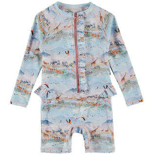 Molo Nigella uimapuku v=C3=A4riss=C3=A4 Savannah Mist. - Baddräkter och UV-kläder - 8S23P5196688 - 1