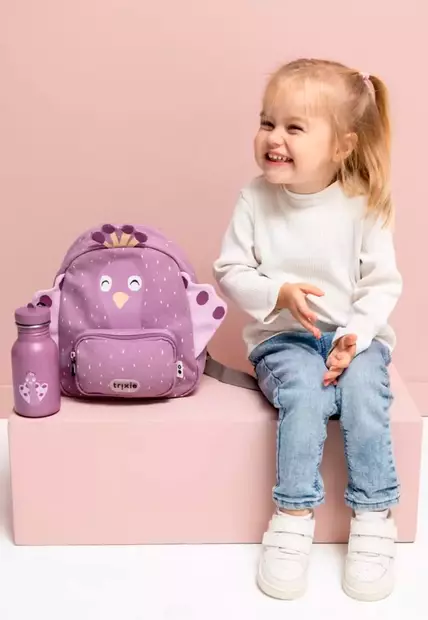 Lasten reppu Trixie small, Mrs. Peacock, lapselle kerhoon ja päiväkotiin. - Ryggsäckar för barn - 93198 - 2