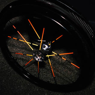 Heijastintarrat Reflective Berlin Black renkaan pinnoihin. - Andra tillbehör - RB1268 - 2