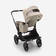 Bugaboo Donkey 5 Sun canopy Desert Taupe tuuletusaukko takana. - Andra tillbehör - 100003048 - 3