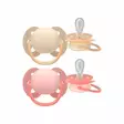 Avent Ultra Soft Tutti 0-6 kk Rosa/Vanilja (2 kpl). - Nappar och napphållare - 03709138 - 1