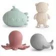 Mushie kylpylelut 4 pack Sealife. - Badleksaker - 103178 - 1