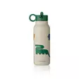 Liewood juomapullo Falk 350 ml Dinosaurus/Mist. - Vattenflaskor och flaskor med sugrör - 19617-2168 - 1