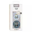 Bibs luonnonkumitutti 2 kpl 6-18 kk Baby Blue/Petrol, anatominen, pakkaus. - Nappar och napphållare - 2211418 - 2