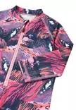 Reima Moomin Sandig UV-uimapuku Rose pink, pitkä vetoketju helpottaa pukemista. - Baddräkter och UV-kläder - 5200357A-4578 - 4