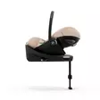 CYBEX Cloud G3 i-Size turvakaukalo Almond Beige jalustassa lepoasennossa. - Babyskydd 0-13 kg - 526001338 - 9