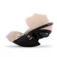 CYBEX Cloud G3 i-Size turvakaukalo Almond Beige, lepoasennossa. - Babyskydd 0-13 kg - 526001338 - 3