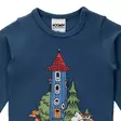 Martinex Muumitalo Body, tummansininen Muumitalon kuvalla. - Bodys och tröjor - 72589528 - 2