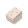 Liewood Lewis Harsoliina 2-pack Mini panda/Sandy mix. - Muslinfilt - 14907-2668 - 1