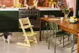 Stokke Tripp Trapp syöttötuoli Lemon Yellow -kuosilla. - Matstolar för barn - 100148 - 3