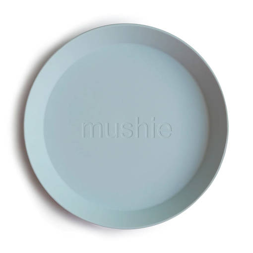 Mushie lautanen v=C3=A4riss=C3=A4 Powder Blue. - Tallrikar och skålar - 2305228 - 1