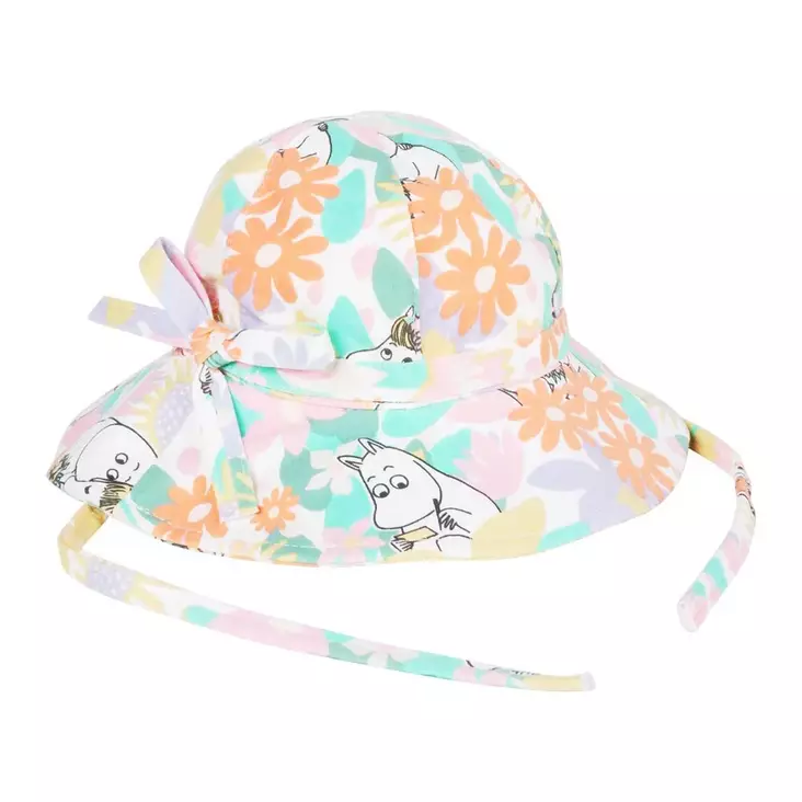 Martinex Muumi Helle hattu vauvalle valkoinen. - Babyaccessoarer - 72583538 - 1