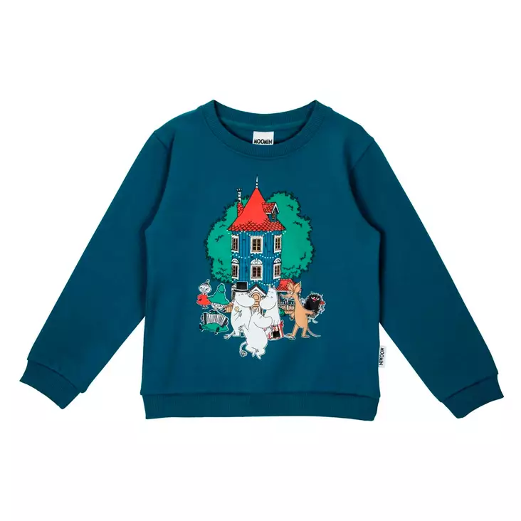 Muumi Pidot Collegepaita sininen. - Skjortor och huvtröjor - 72588908 - 1