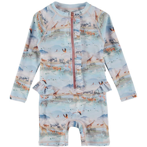 Molo Nigella uimapuku v=C3=A4riss=C3=A4 Savannah Mist. - Baddräkter och UV-kläder - 8S23P5196688 - 1