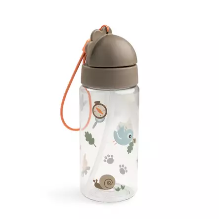 Pillipullo Done By Deer 350ml Tiny trails Sand. - Vattenflaskor och flaskor med sugrör - 1066249 - 1