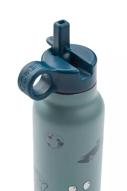 Liewood juomapullo Falk 350 ml Play/Dusty Peppermint, sporttikorkilla. - Vattenflaskor och flaskor med sugrör - 19617-2789 - 2