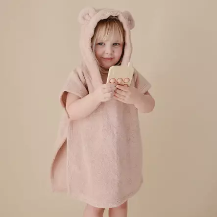 Mushie aktiviteettilelu Press Toy Phone, Blush lapsella. - Skallror, greppleksaker och bollar - 2860019 - 2