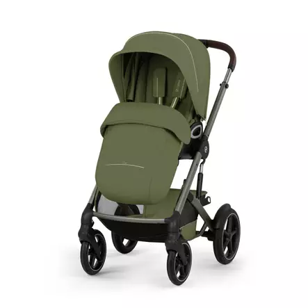 Cybex Talos S lux 2026 rattaat Moss Green, jalkapeitteellä. - Barnvagnar och kombivagnar - 526001739 - 2