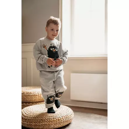 Martinex Haisuli Collegehousut harmaa lapsella. - Byxor och leggings - 72585039 - 2