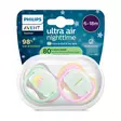Avent Ultra Air Night yötutti 6-18kk Lila/Pinkki 2 kpl, pakkaus. - Nappar och napphållare - 03737629 - 2
