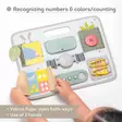 Taf Toys aktiviteettilelu Buckles Board, värikäs ja hauskat hahmot. - Skallror, greppleksaker och bollar - 276079 - 5