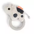 Helistin Done By Deer Sensory Rattle With Teether, Dotti Sand. - Skallror, greppleksaker och bollar - 4353789 - 1