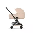 Cybex Coya Comfort rattaat Matt Black, Cozy Beige vaunukopalla. - Resevagnar och barnvagnar - 526000189 - 8