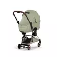 Cybex Coya/Mios Style vaunukoppa Sage Green sun sail -aurinkosuojalla. - Liggvagnar och bärväskor - 526000469 - 3