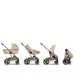 Lastenrattaat Cybex Balios S lux vaunut Fold carrycotilla, Almond Beige. - Resevagnar och barnvagnar - 526001689 - 2