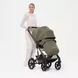 Cybex Talos S lux 2026 rattaat Moss Green jalkapeitteellä suojaavat tehokkaasti säältä. - Barnvagnar och kombivagnar - 526001739 - 6