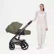 Cybex Talos S lux 2026 rattaat Moss Green, makuuasennossa jalkapeitteen kanssa. - Barnvagnar och kombivagnar - 526001739 - 7