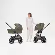 Cybex Talos S lux 2026 yhdistelmävaunut rattaana ja vaunukopalla, Moss Green. - Barnvagnar och kombivagnar - 526001739 - 5