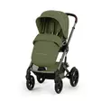 Cybex Talos S lux 2026 rattaat Moss Green, jalkapeitteellä. - Barnvagnar och kombivagnar - 526001739 - 2