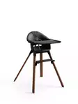 Syöttötuoli Stokke Clikk Black / Warm Brown. - Matstolar för barn - 552009 - 1