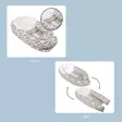 Unipesä Doomoo Cocoon Leopard Cream -kuosilla. - Babynest - CO19 - 5