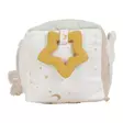 Little Dutch pehmokuutio Newborn Naturals, sisältää tähti purulelun. - Skallror, greppleksaker och bollar - LD8409 - 7